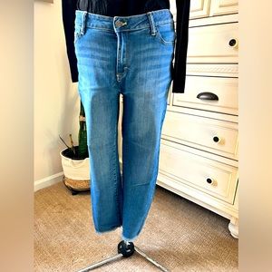 Cropped jeans by Bass. Size 14